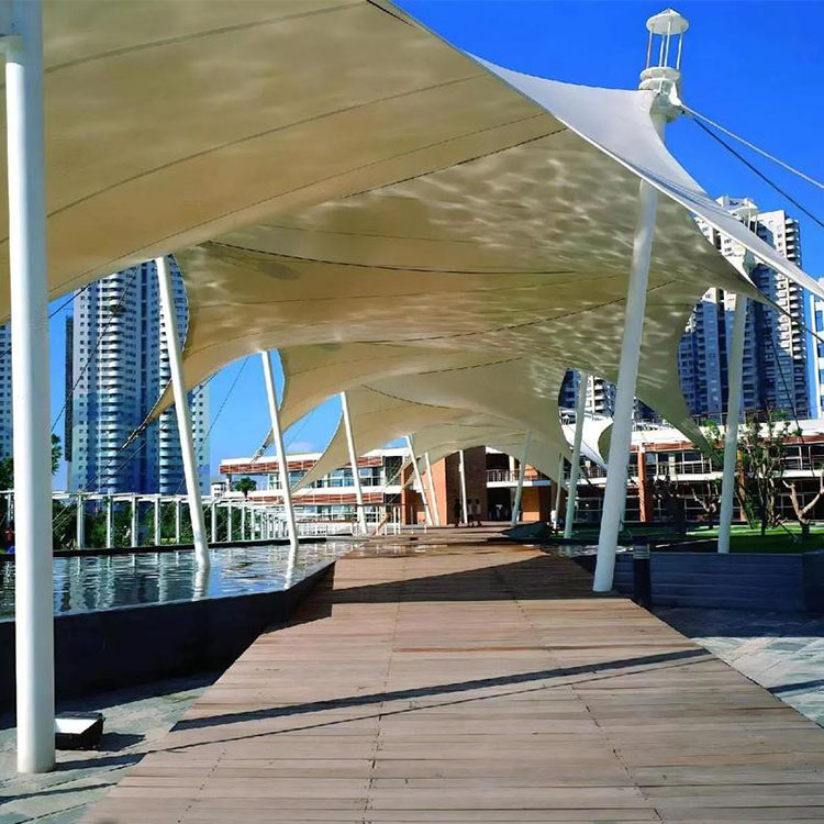 高青县膜结构景观棚