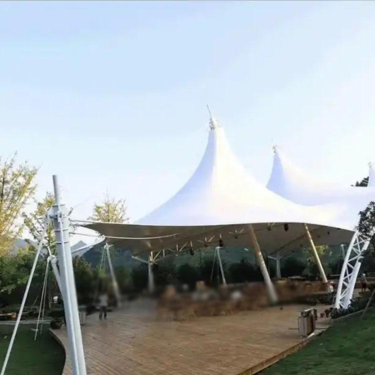 高青县膜结构景观棚