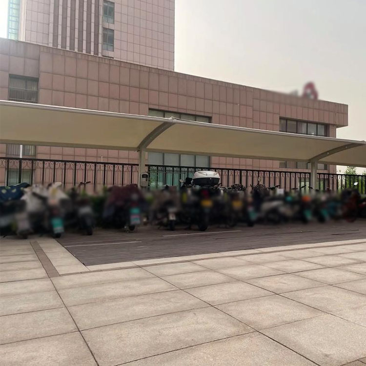 高青县膜结构电动车棚